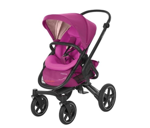 MAXI-COSI Nova 4 Frequency Pink Sporta Ratiņi + Cabriofix 0-13 kg