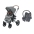 MAXI-COSI Nova 4 Nomad Grey Sporta Ratiņi + Cabriofix 0-13 kg