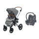 MAXI-COSI Nova 4 Nomad Grey Прогулочная Коляска + Cabriofix 0-13 кг