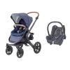 MAXI-COSI Nova 4 Sparkling Blue Прогулочная Коляска + Cabriofix 0-13 кг