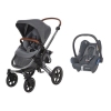 MAXI-COSI Nova 4 Sparkling Grey Прогулочная Коляска + Cabriofix 0-13 кг