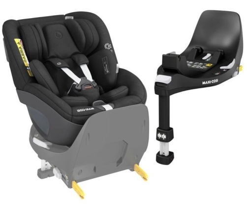 Maxi Cosi Pearl 360 Authentic black Детское автокресло 0-18 кг + Familyfix база