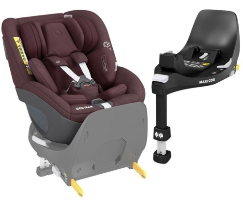 Maxi Cosi Pearl 360 Authentic red Детское автокресло 0-18 кг + Familyfix база