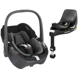 Maxi Cosi Pebble Essential black Детское автокресло 0-13 кг + Familyfix 360 база