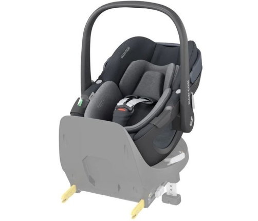 Maxi Cosi Pebble Essential graphite Bērnu Autokrēsls 0-13 kg + Familyfix 360 bāze