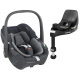 Maxi Cosi Pebble Essential graphite Bērnu Autokrēsls 0-13 kg + Familyfix 360 bāze