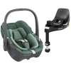 Maxi Cosi Pebble Essential green Детское автокресло 0-13 кг + Familyfix 360 база