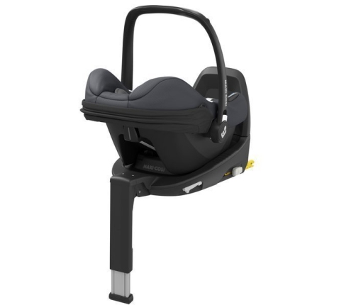 Maxi Cosi Pebble Pro Essential black Bērnu Autokrēsls 0-13 kg + Familyfix2 bāze