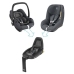 Maxi Cosi Pebble Pro Essential black Детское автокресло 0-13 кг + Familyfix2 база