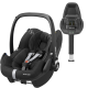 Maxi Cosi Pebble Pro Essential black Bērnu Autokrēsls 0-13 kg + Familyfix2 bāze