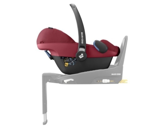 Maxi Cosi Pebble Pro Essential red Bērnu Autokrēsls 0-13 kg + Familyfix2 bāze