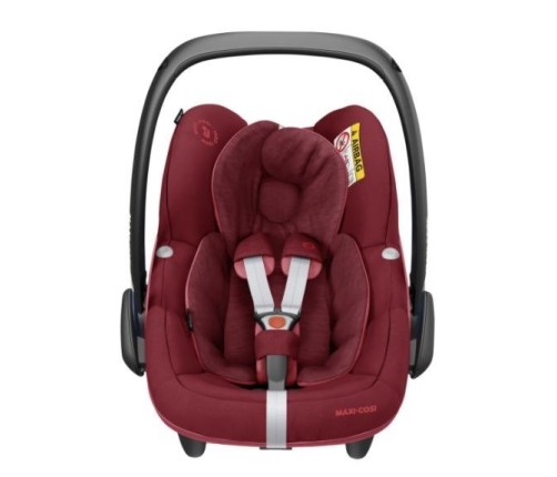 Maxi Cosi Pebble Pro Essential red Bērnu Autokrēsls 0-13 kg + Familyfix2 bāze