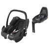 Maxi Cosi Rock Essential Black Bērnu Autokrēsls 0-13 kg + Familyfix2 bāze