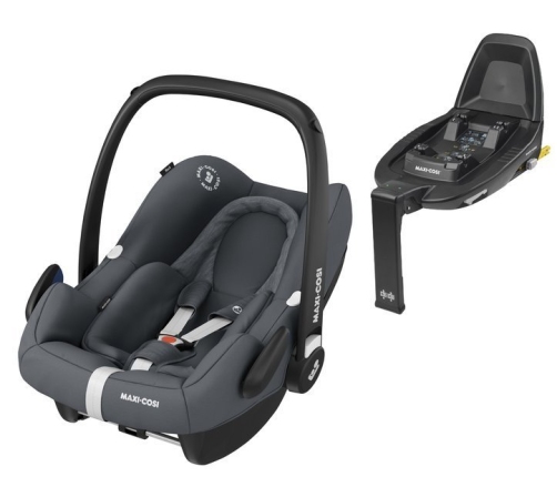 Maxi Cosi Rock Essential graphite Детское автокресло 0-13 кг + Familyfix2 база