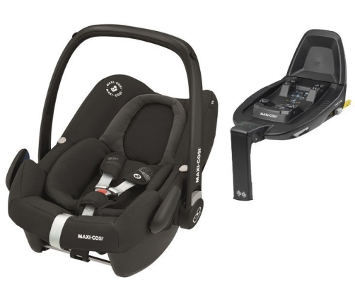 Maxi Cosi Rock Frequency Black Детское автокресло 0-13 кг + Familyfix2 база