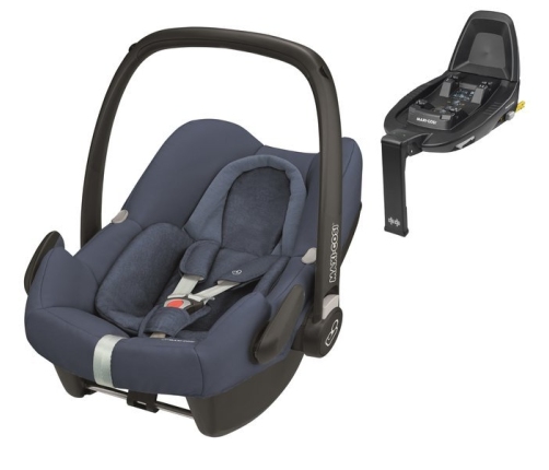 Maxi Cosi Rock Nomad Blue Bērnu Autokrēsls 0-13 kg + Familyfix2 bāze