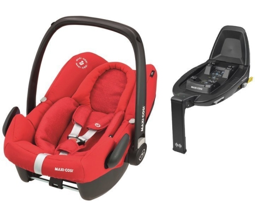 Maxi Cosi Rock Nomad Red Bērnu Autokrēsls 0-13 kg + Familyfix2 bāze