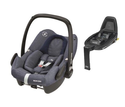 Maxi Cosi Rock Sparkling Blue Детское автокресло 0-13 кг + Familyfix2 база