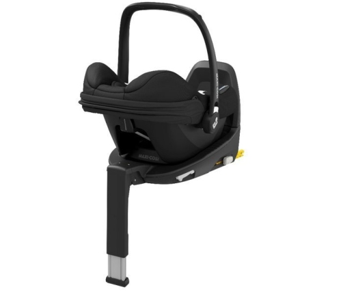 Maxi Cosi Tinca i-Size Essential black Bērnu Autokrēsls 0-13 kg + bāze FamilyFix2