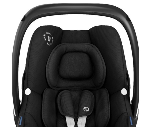 Maxi Cosi Tinca i-Size Essential black Bērnu Autokrēsls 0-13 kg + bāze FamilyFix2