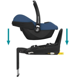Maxi Cosi Tinca i-Size Essential blue Bērnu Autokrēsls 0-13 kg + bāze FamilyFix2