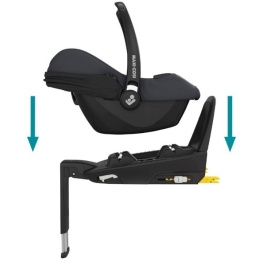 Maxi Cosi Tinca i-Size Essential graphite Bērnu Autokrēsls 0-13 kg + bāze FamilyFix2