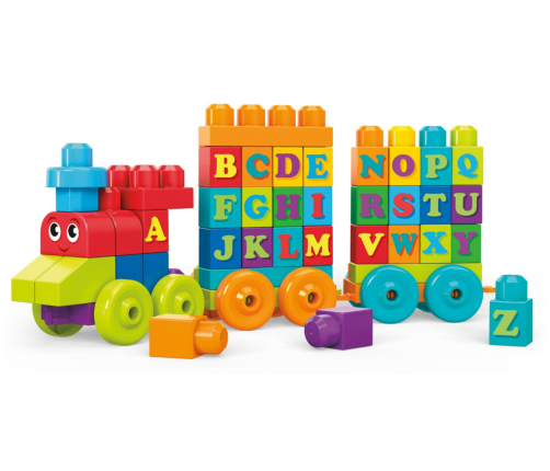 Конструктор MEGA BLOCKS Abc Learning Train DXH35