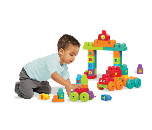 Конструктор MEGA BLOCKS Abc Learning Train DXH35