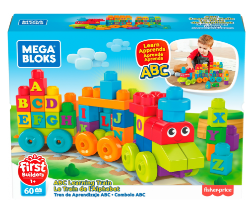 Конструктор MEGA BLOCKS Abc Learning Train DXH35