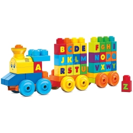 Конструктор MEGA BLOCKS ABC Musical Train FWK22