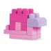 MEGA BLOCKS Konstruktors First Builders Building Pink DCH54, 60 gab.