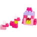 MEGA BLOCKS Konstruktors First Builders Building Pink DCH54, 60 gab.