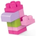 MEGA BLOCKS Konstruktors First Builders Building Pink DCH54, 60 gab.