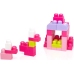 MEGA BLOCKS Konstruktors First Builders Building Pink DCH62, 80 gab.