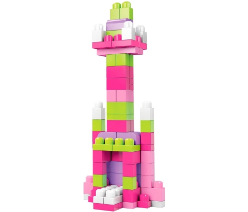 MEGA BLOCKS Konstruktors First Builders Building Pink DCH62, 80 gab.