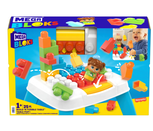 Игровой стол - конструктор MEGA BLOCKS BUILD N TUMBLE TABLE HHM99