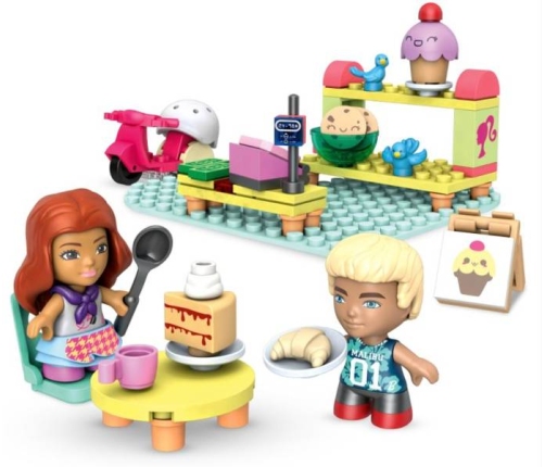 Mega Construx Barbie Bakery Konstruktors GWR32