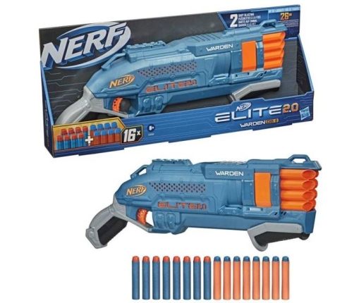 Механический бластер NERF ELITE 2.0 WARDEN DB 8 E9959/4