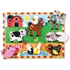 Melissa Doug Puzzles Farm Koka puzle mazuļiem