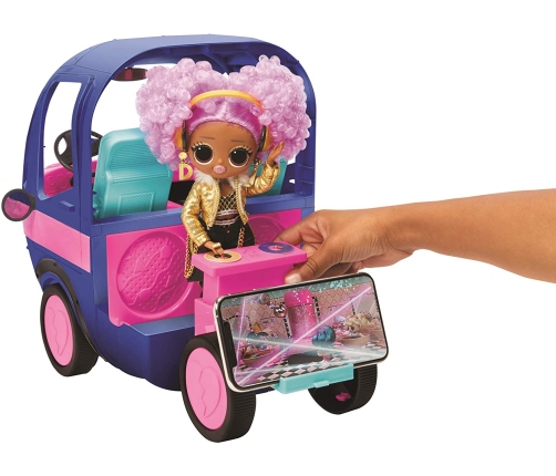 MGA LOL Surprise 4-in-1 Glamper Fashion Camper with 55+ Surprises (Electric Blue)