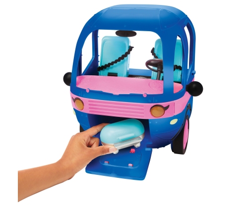 MGA LOL Surprise 4-in-1 Glamper Fashion Camper with 55+ Surprises (Electric Blue)