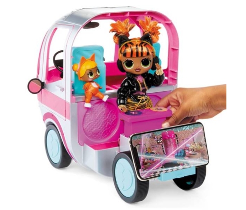 MGA LOL Surprise 4-in-1 Glamper Fashion Camper with 55+ Surprises (Silver)