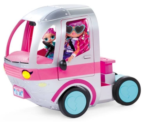 MGA LOL Surprise 4-in-1 Glamper Fashion Camper with 55+ Surprises (Silver)