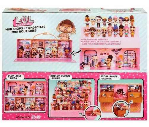 MGA LOL Surprise Mini Shops Playset leļļu māja un stends lellēm