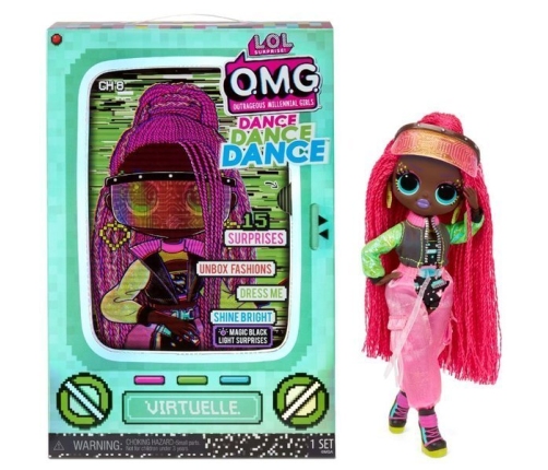 MGA LOL Surprise OMG Dance Virtuelle Fashion Doll 15+ Surprises