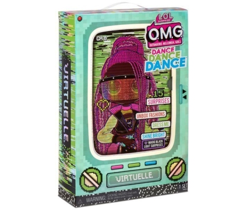 MGA LOL Surprise OMG Dance Virtuelle Fashion Doll 15+ Surprises