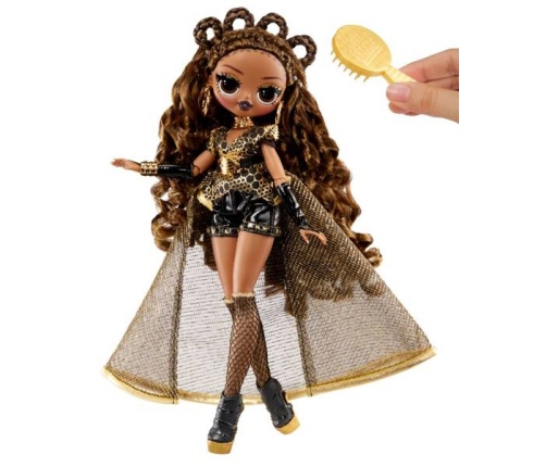 MGA LOL SURPRISE O.M.G. Fierce 707 Royal Bee Doll with 20 surprises