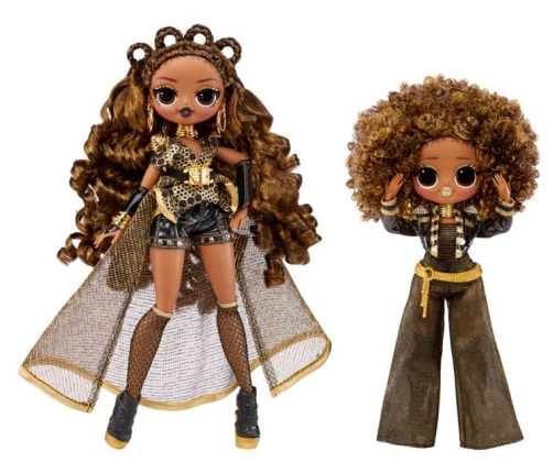 MGA LOL SURPRISE O.M.G. Fierce 707 Royal Bee Doll with 20 surprises