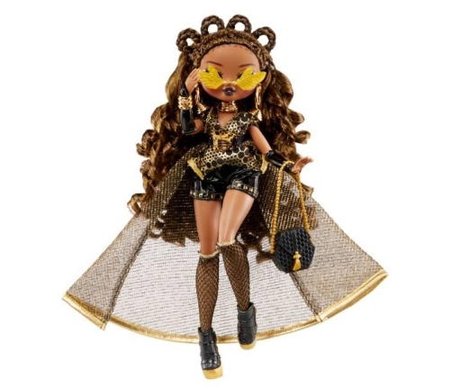 MGA LOL SURPRISE O.M.G. Fierce 707 Royal Bee Doll with 20 surprises