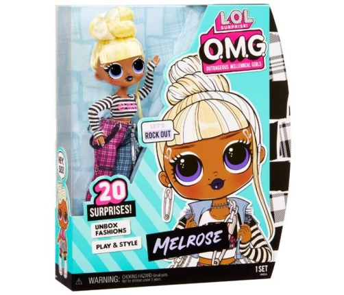 MGA LOL Surprise OMG Melrose Doll 20+ Surprises Lelle